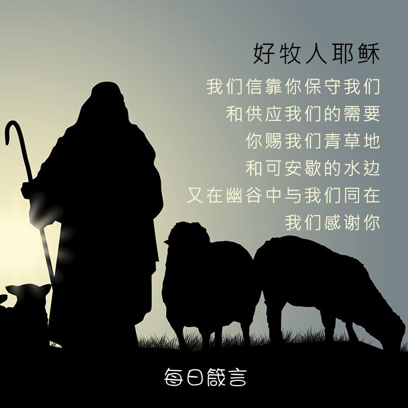 【双语灵修】耶和华是我们的牧者 The Lord Is Our Shepherd