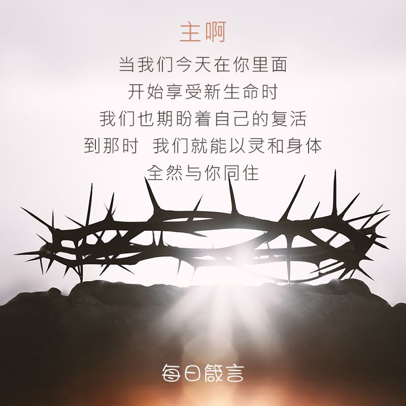 【双语灵修】耶稣复活THE RESURRECTION OF JESUS